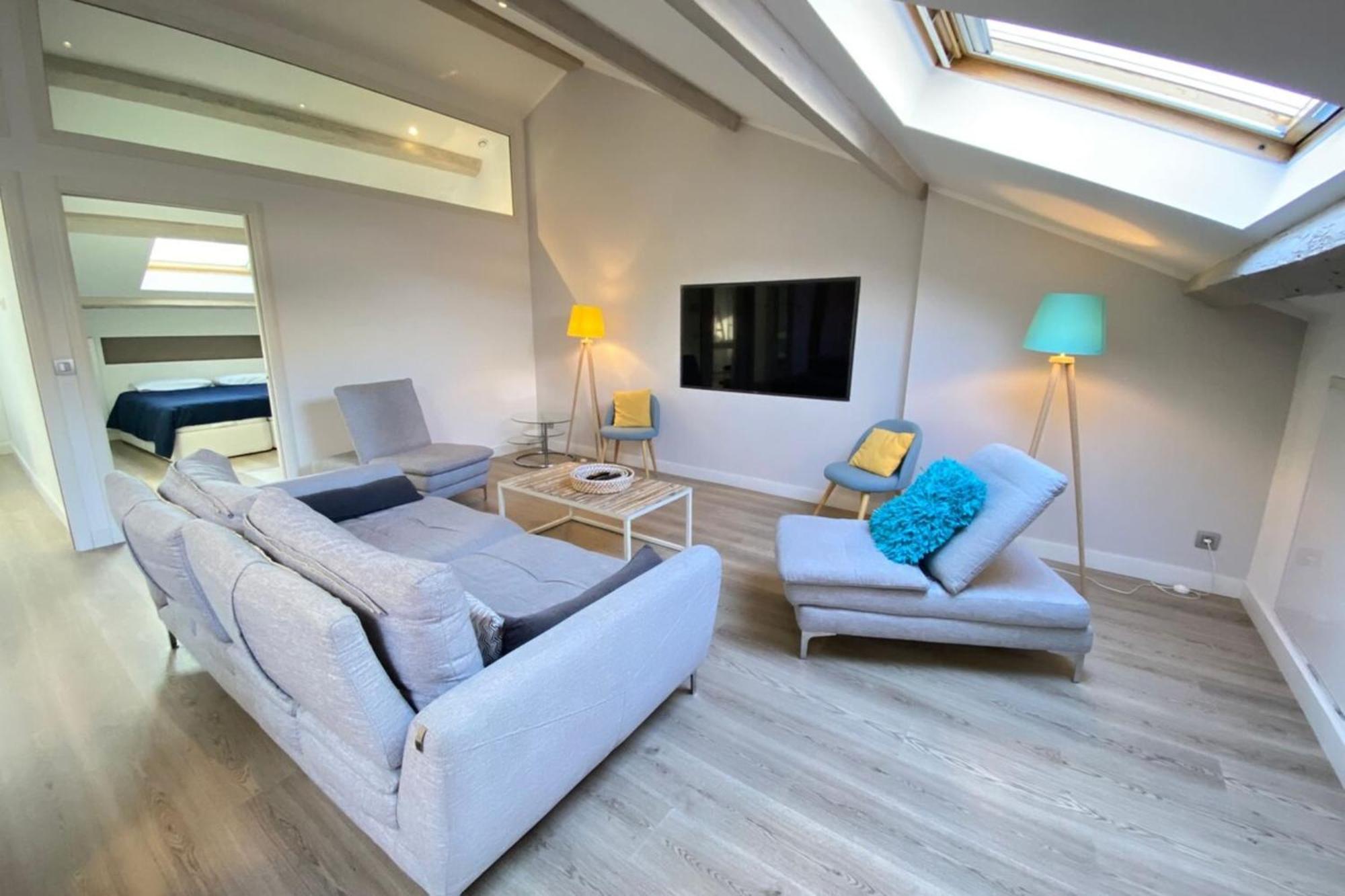 Modern & Bright 4-Room Apartment In Cannes Banane エクステリア 写真