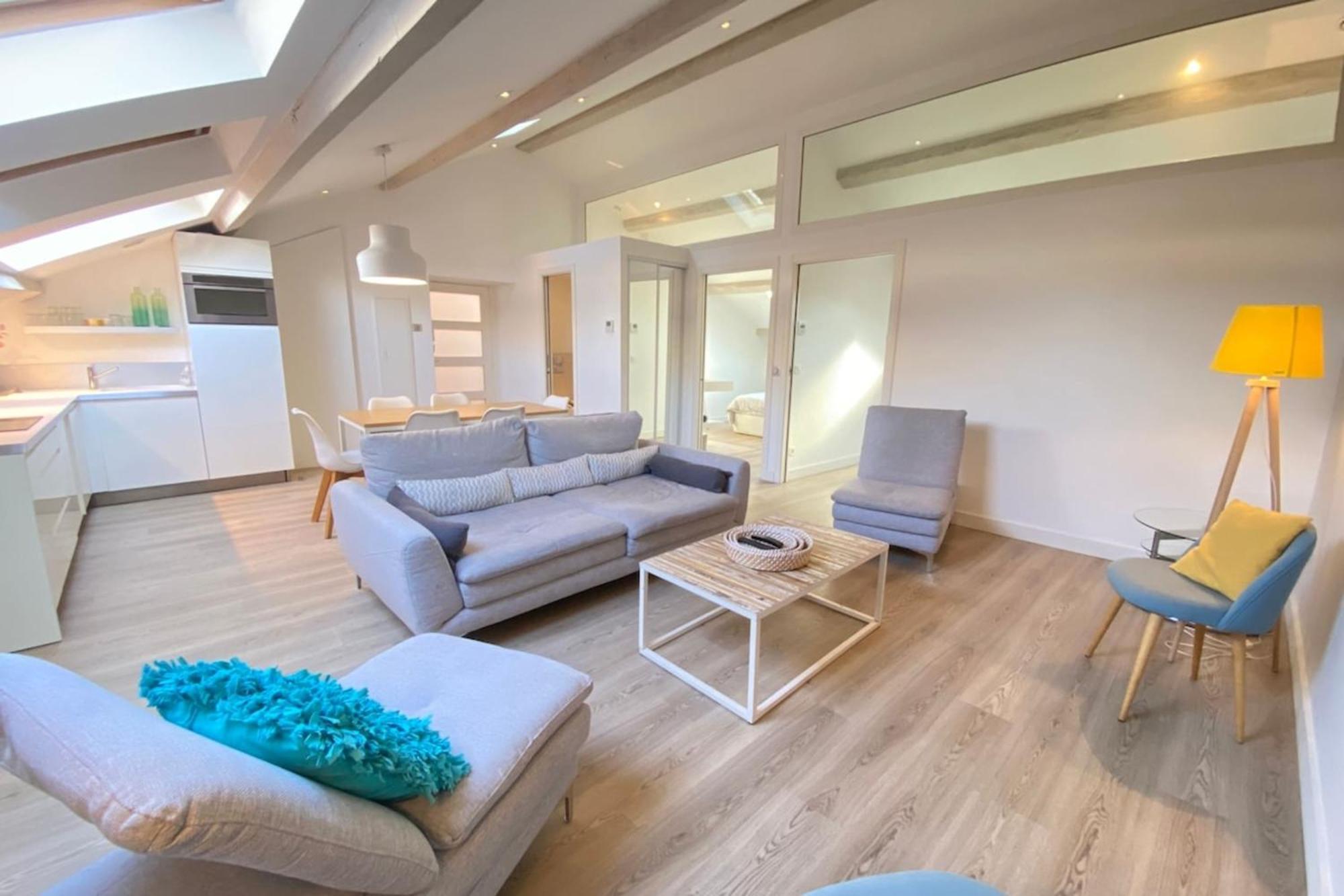 Modern & Bright 4-Room Apartment In Cannes Banane エクステリア 写真